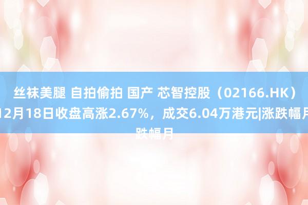 丝袜美腿 自拍偷拍 国产 芯智控股（02166.HK）12月18日收盘高涨2.67%，成交6.04万港元|涨跌幅月